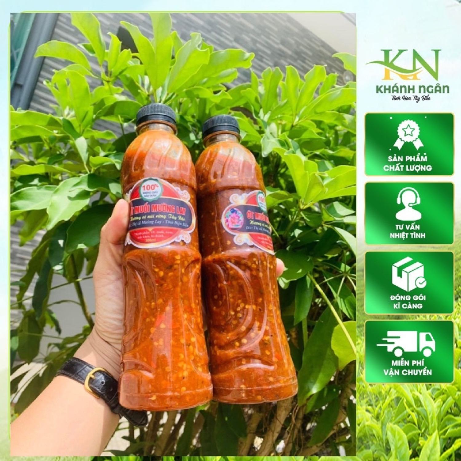 Tương ớt Mường Lay , muối ớt, đặc sản dân tộc thái Điện Biên, gia vị cay, ớt xay sẵn. Hàng chuẩn nhà làm.