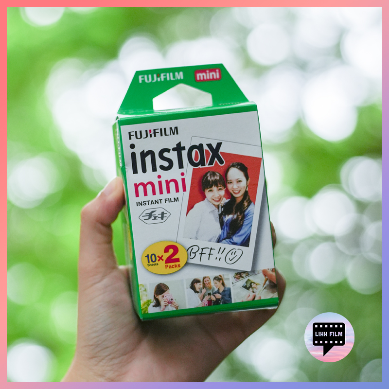Instax mini film - film chụp ảnh lấy ngay- gói 10 tấm- fujifilm instax mini - date 2024