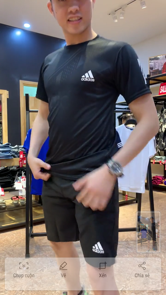 Áo thể thao adidas nam,áo tập gym cao cấp