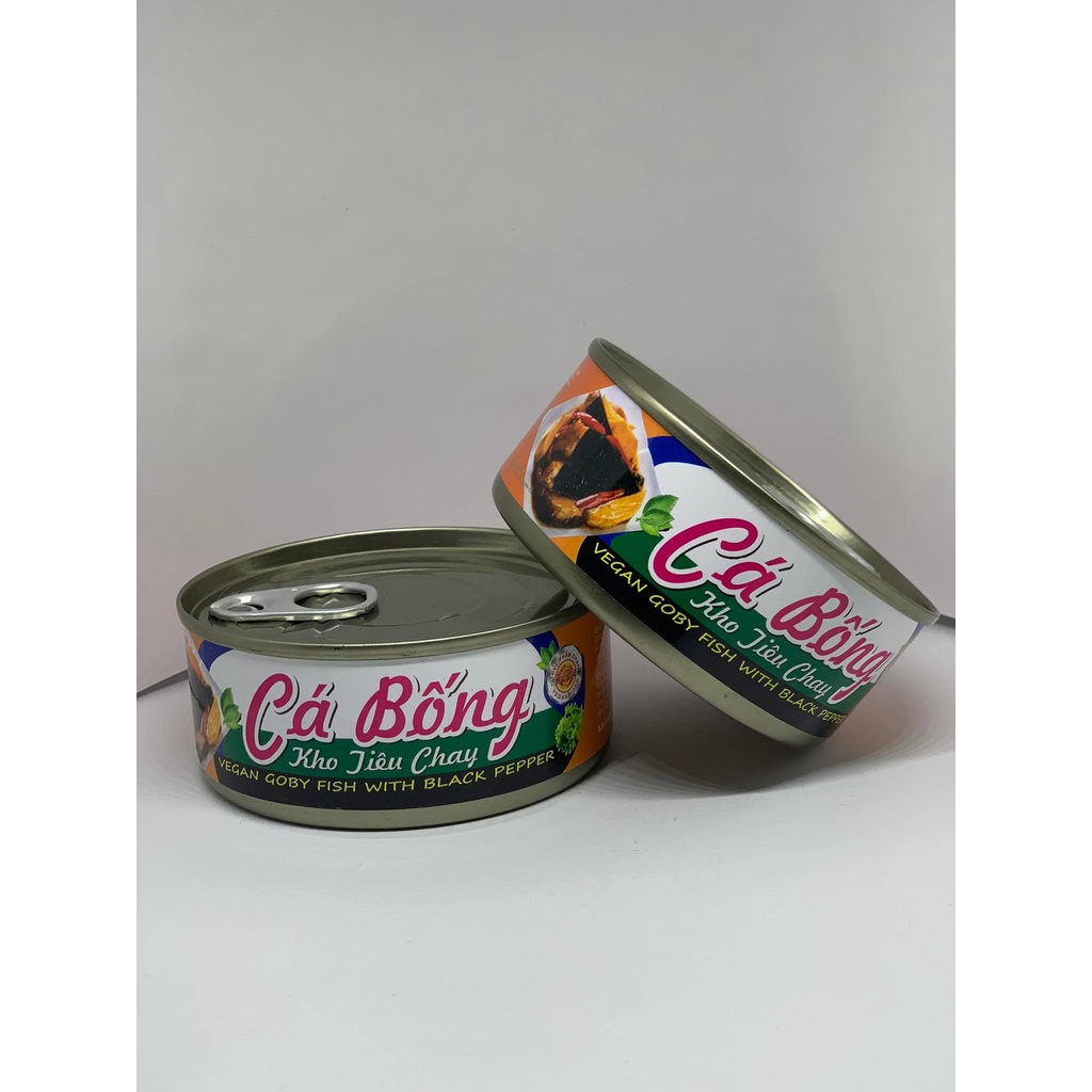 Cá bống kho tiêu chay âu lạc - hộp 130g