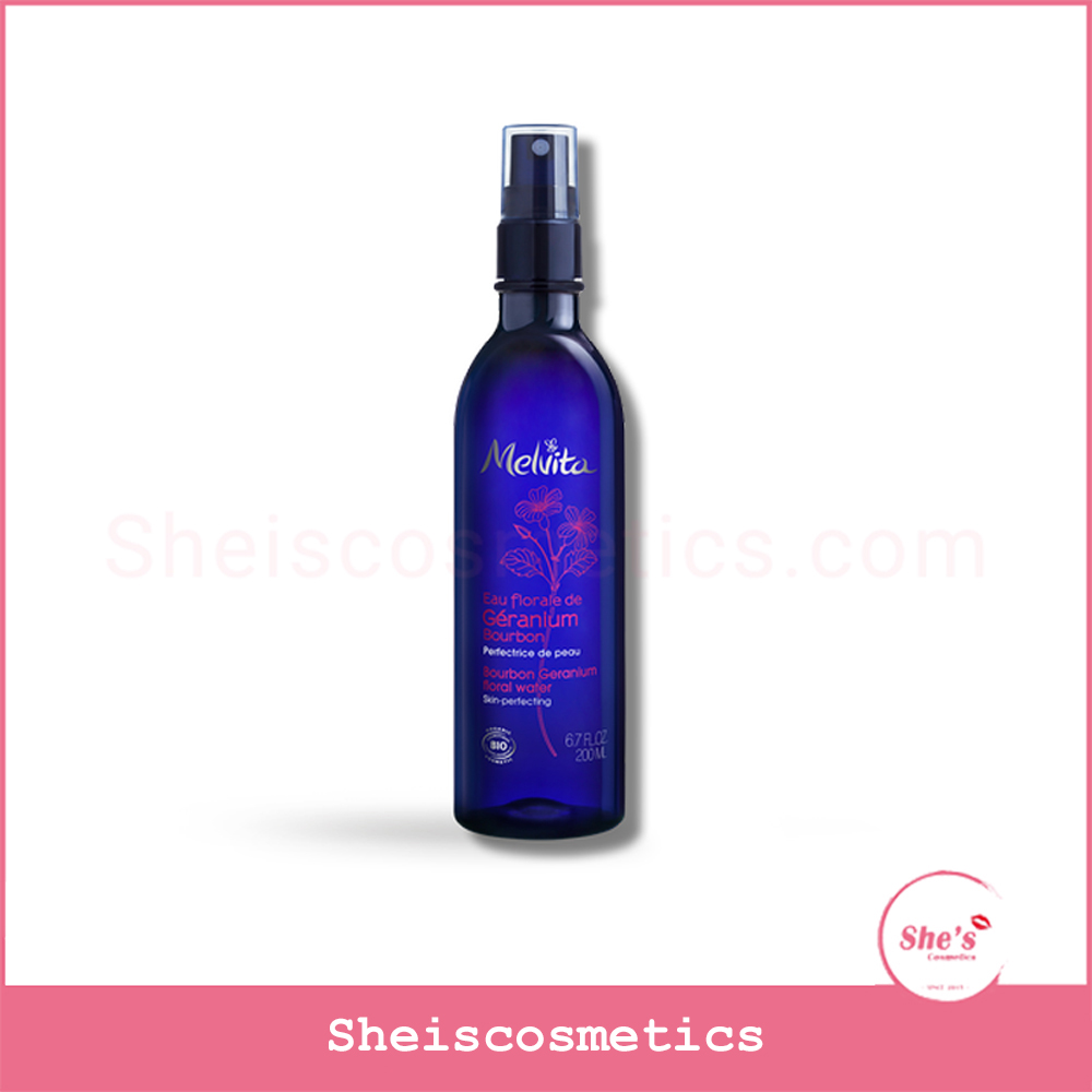 Nước hoa hồng Melvita Eau Florale de Rose 200ml