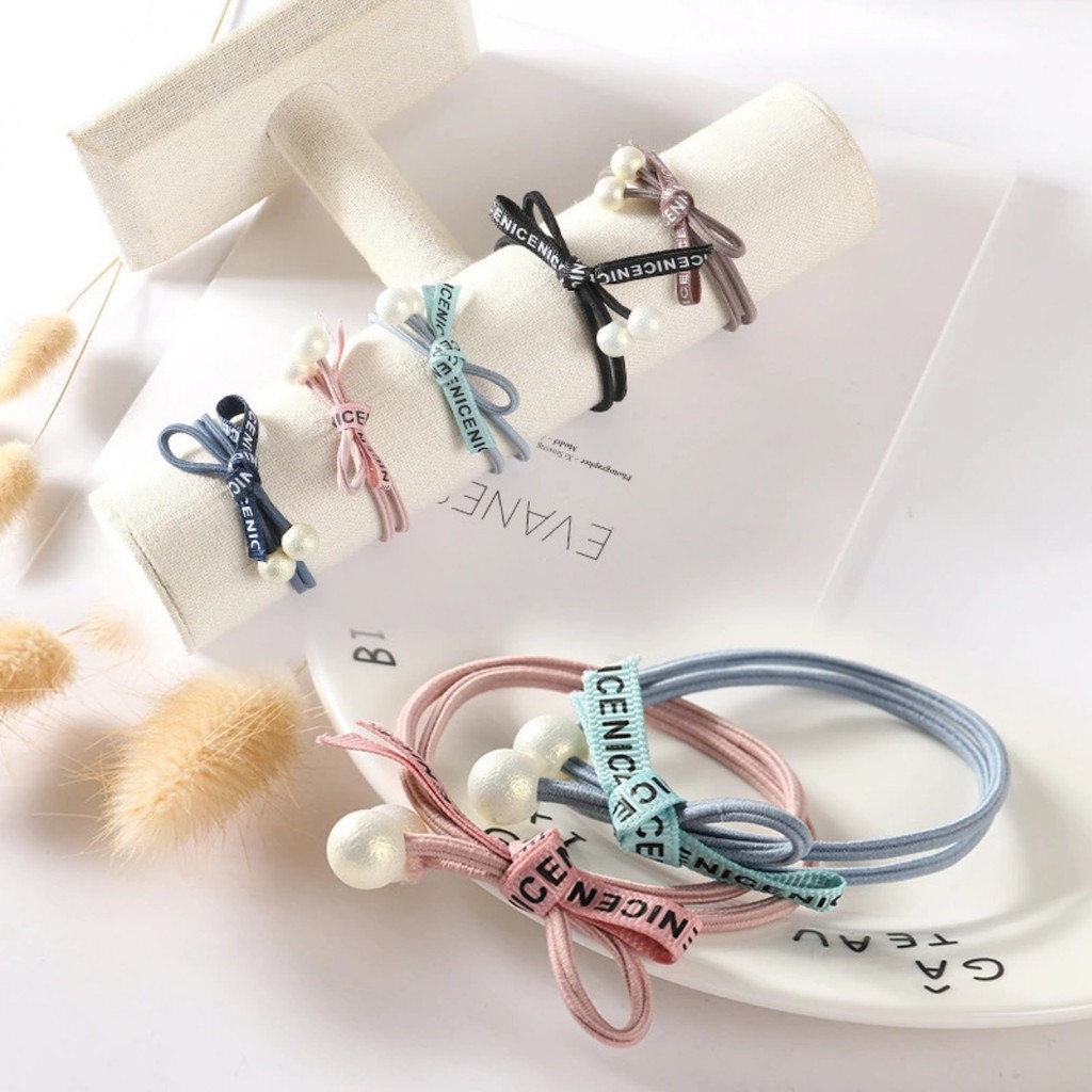 Dây buộc tóc Hàn Quốc cute (Hàng Loại 1) co giãn siêu dai nhiều màu lựa chọn
