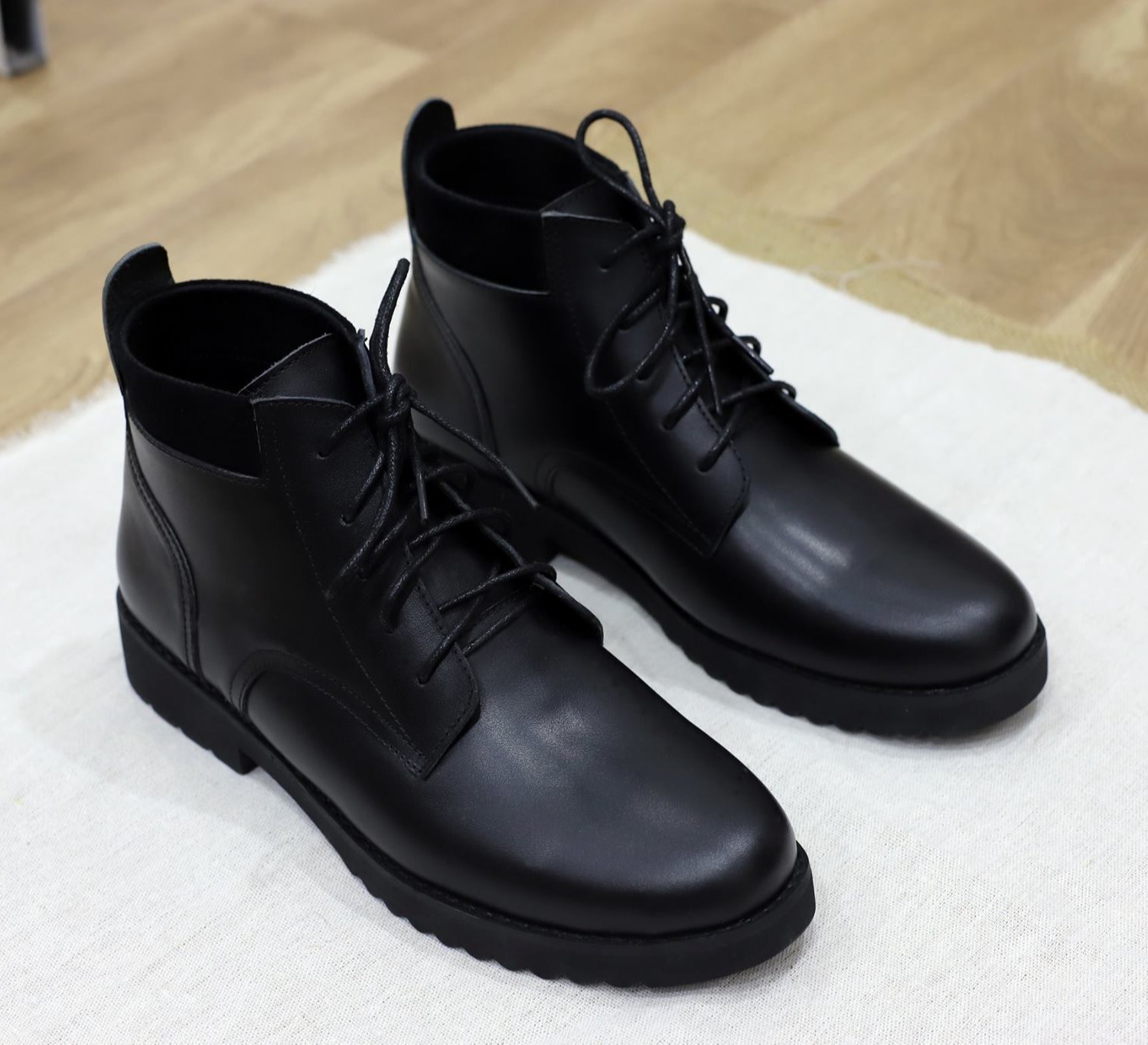 Giày Boots nam cá tính- giày nam Da bò thật 100%- Đế cao su bền đẹp êm chân- Bảo hành 1 đổi 1- G110- Giày 3V
