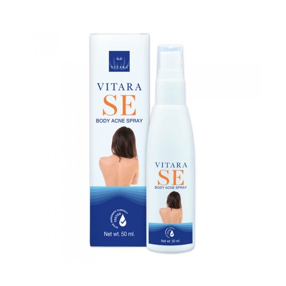 Dung dịch xịt mụn lưng và ngực Vitara SE Body Acne Spray Thái Lan 50ml