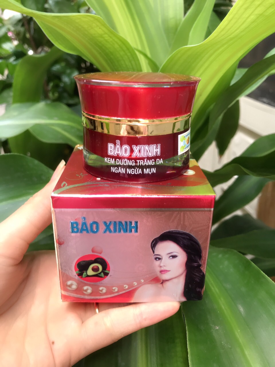 Kem dưỡng trắng da ngăn ngừa mụn Bảo Xinh 20g