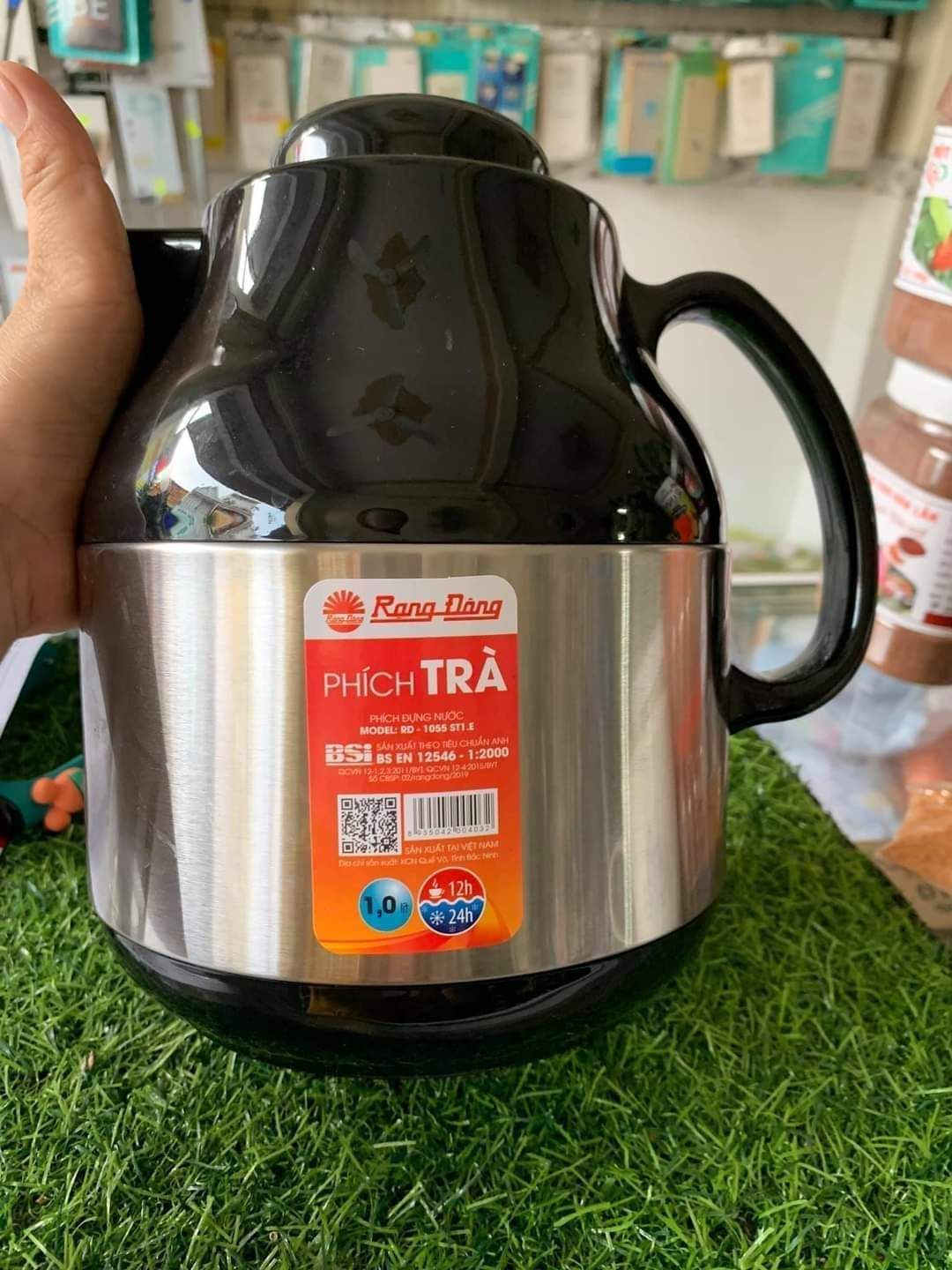 Phích pha trà giữ nhiệt rạng đông 1 lít