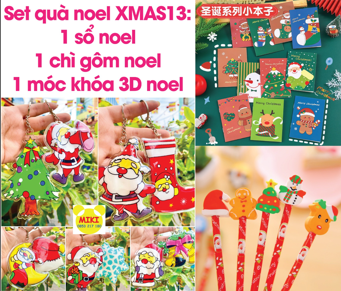 Set quà noel giáng sinh - xmas.13