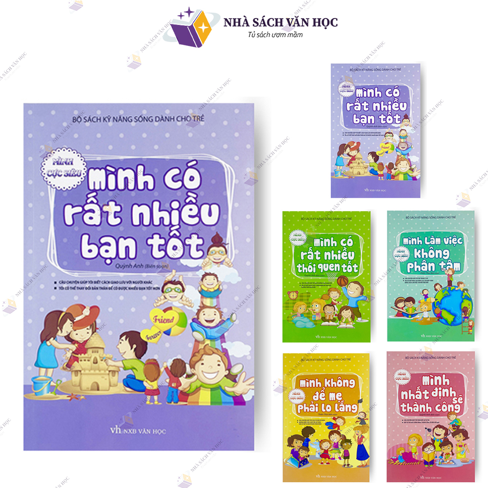 Sách - bộ sách kỹ năng sống dành cho trẻ