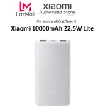 Pin sạc dự phòng Xiaomi 10000mah 22.5W Type-C Lite Bản quốc tế - Hàng chính hãng