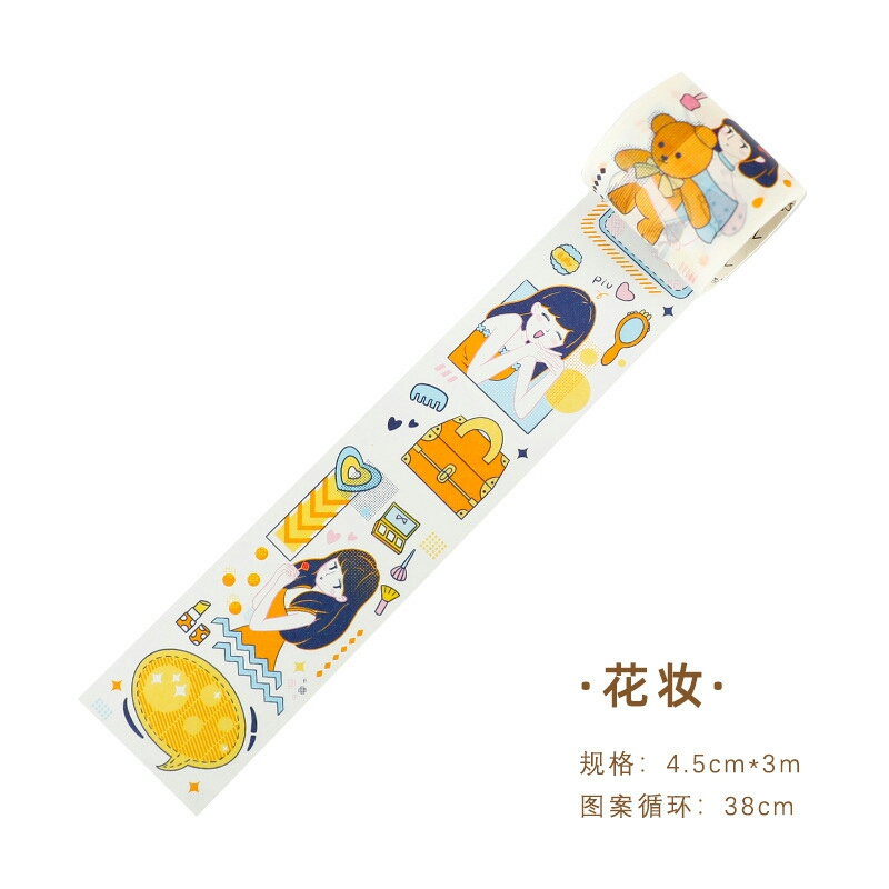 Washi tape cô gái đáng yêu