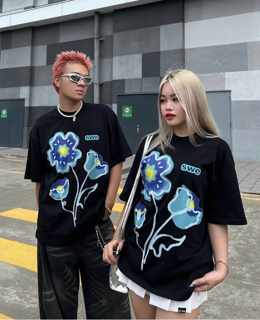 [Hoàn Tiền 15%] Áo Thun Local Brand Swe Unisex Nam Nữ Full Mạc