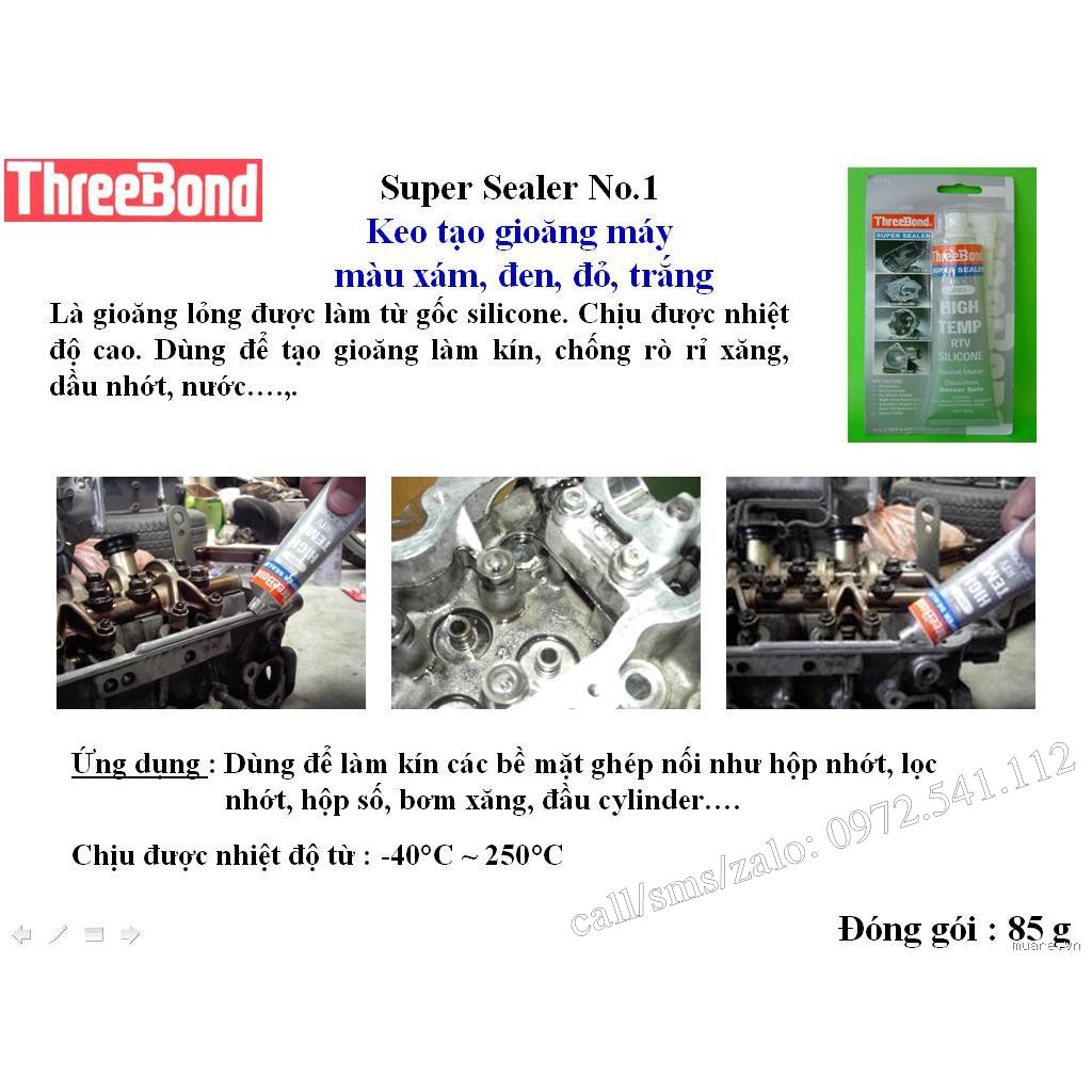 Keo tạo gioăng máy Threebond