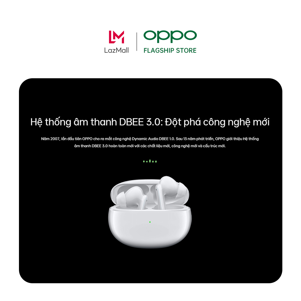 Tai nghe không dây bluetooth true wireless oppo enco x -hàng chính hãng