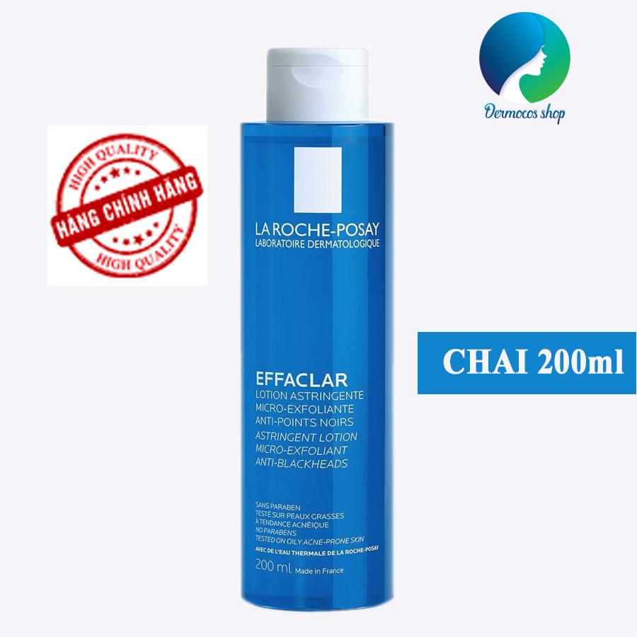 Nước hoa hồng se khít lỗ chân lông dành cho da dầu mụn La Roche Posay Effaclar Lotion Micro-Exfoliante - 200ml - DMCMP072