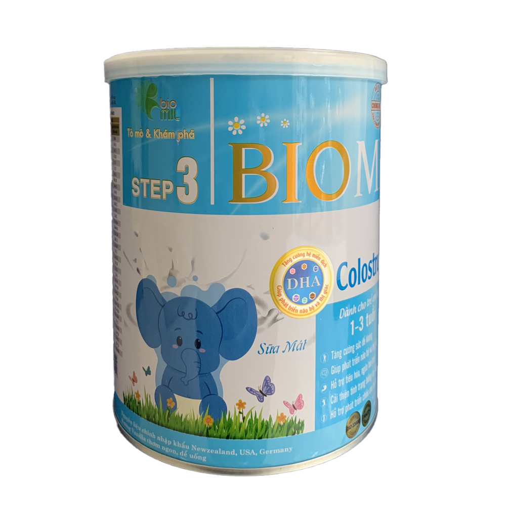 Sữa bột Biomi Step 3 (900g) - Sữa mát cho bé từ 1 đến 3 tuổi