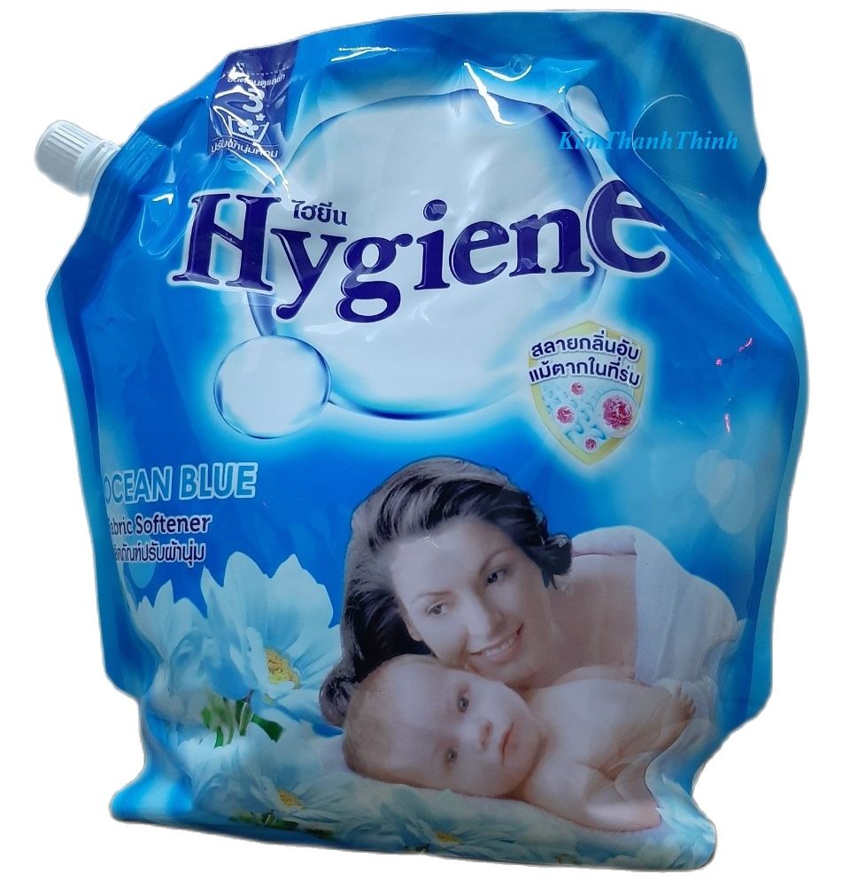 Nước xả mềm vải Thailand Hygiene 1800ml - Xanh dương