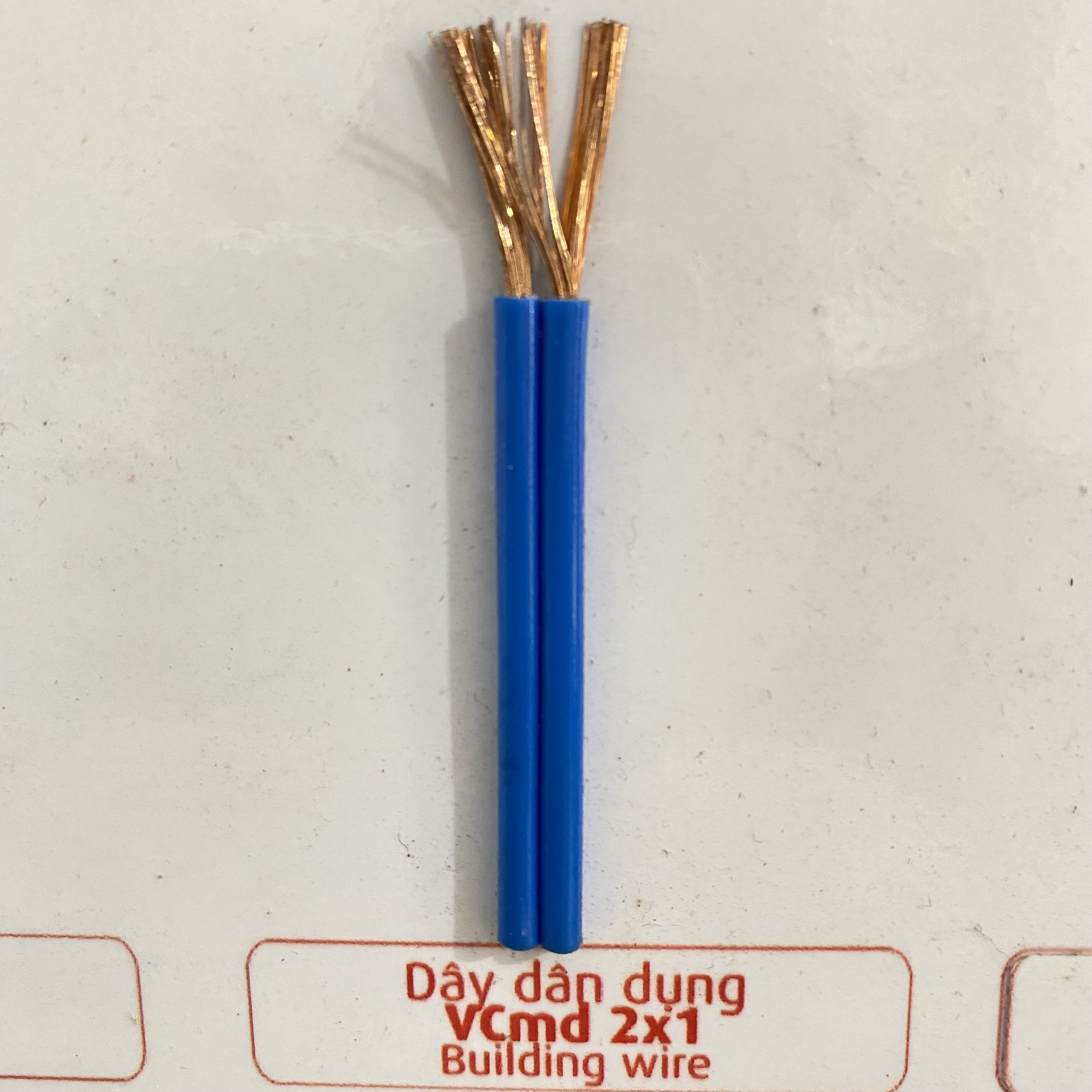 Dây điện cadivi đôi mềm các size vcmd 2x0.5 2x0.75 2x1.0 2x1.5
