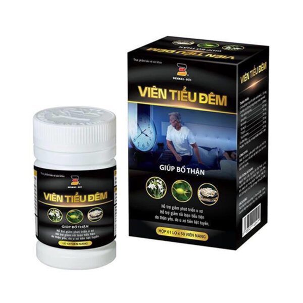 Viên tiểu đêm BENMAX- Đức  Hỗ trợ giảm rối loạn tiểu tiện do thận yếu, do u xơ tiền liệt tuyến
