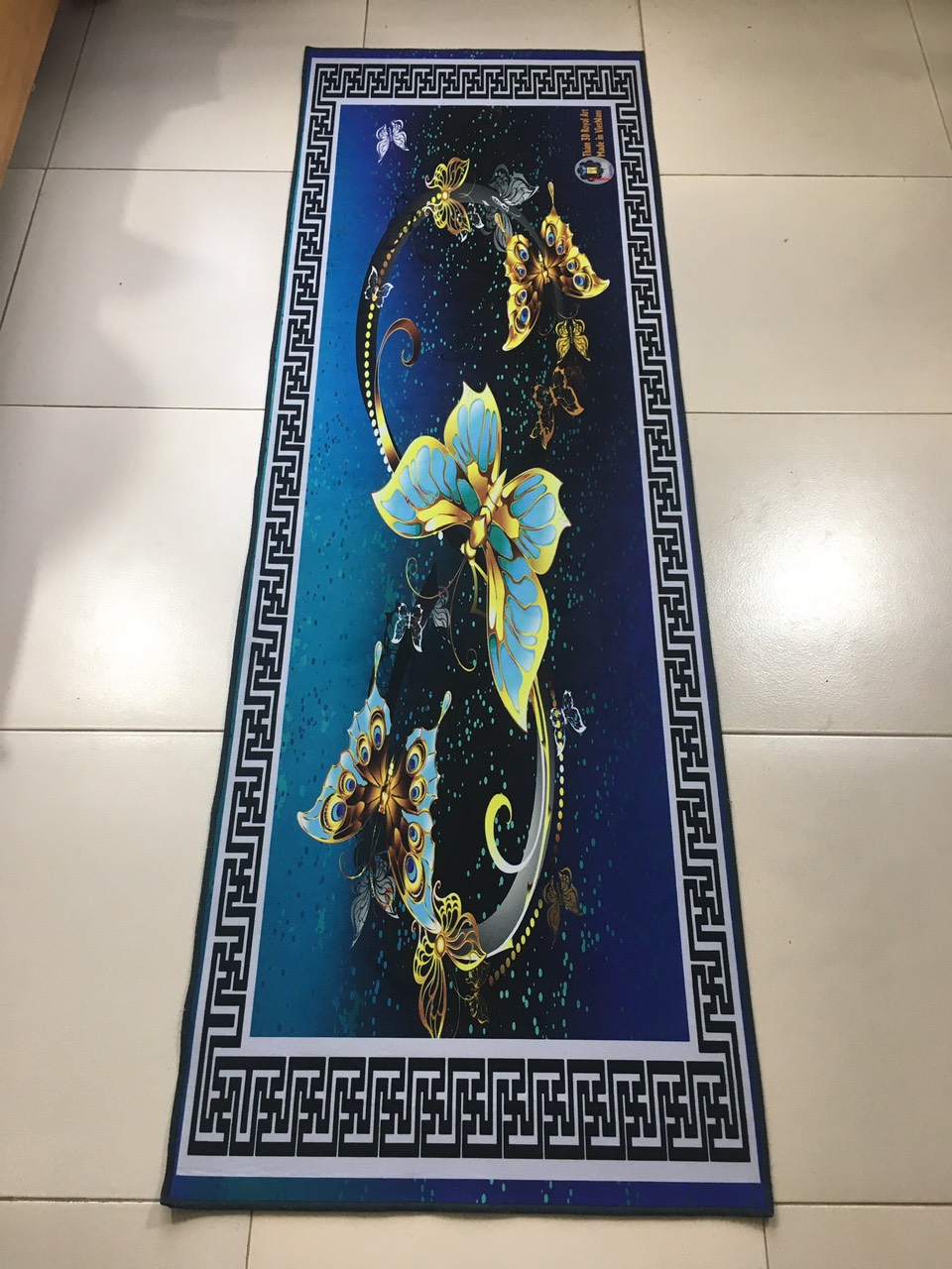 Thảm Tập Yoga Chất Lượng Cao Kích Thước Dài 1m8 Rộng 60Cm - Royal Art Shop
