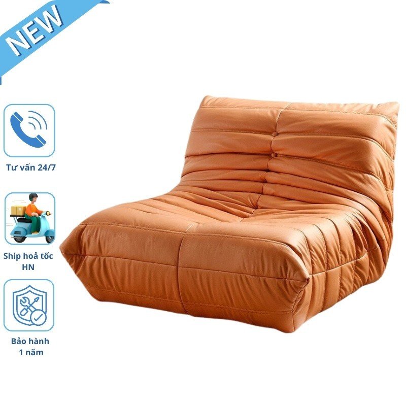 Ghế sofa đơn để phòng khách, phòng ngủ sang trọng mang phong cách hiện đại, Ghế lười sofa thư giãn đọc sách decor GVP021