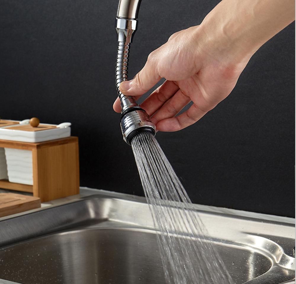 Vòi Nước Inox Xoay 360 Cao Cấp Tiện Dụng