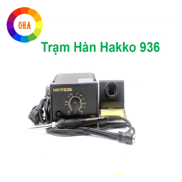 Trạm hàn, máy hàn hakko 936 - điều chỉnh nhiệt độ