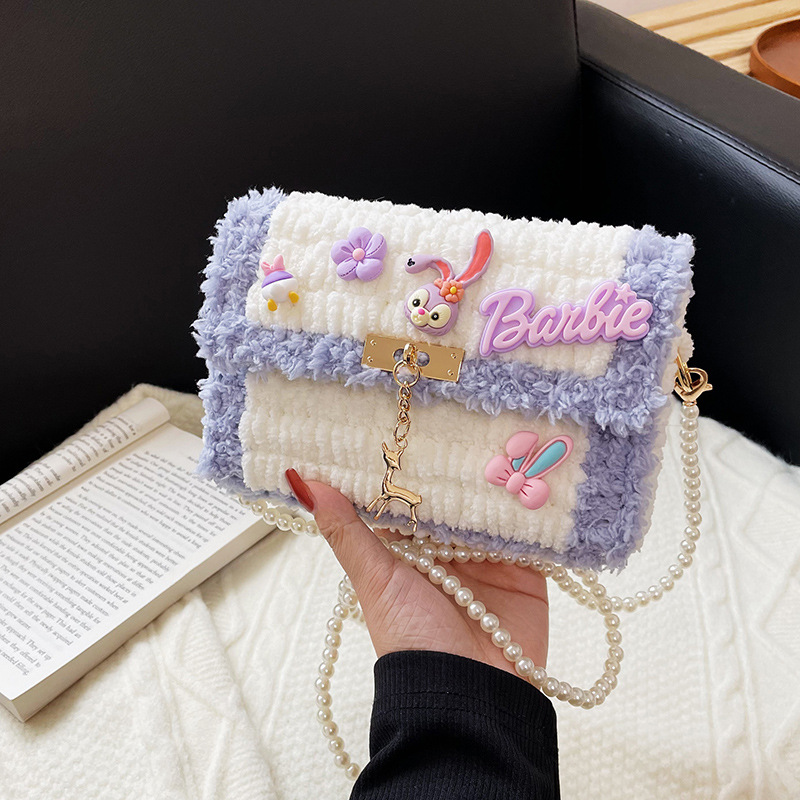 Túi handmade tự đan diy phối màu - nguyên liệu đan túi