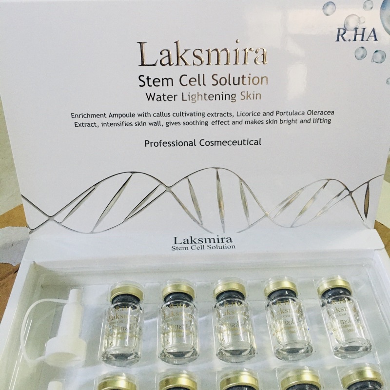 Tế bào gốc laksmira stem cell solution 10 lọ x 5ml hàn quốc- thỏ store