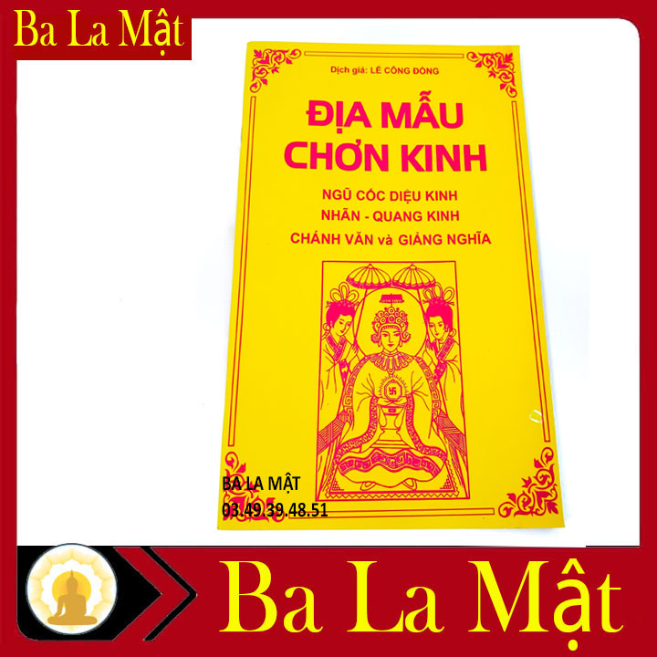 Địa Mẫu Chơn Kinh Trọn Bộ ( Ba La Mật Shop )