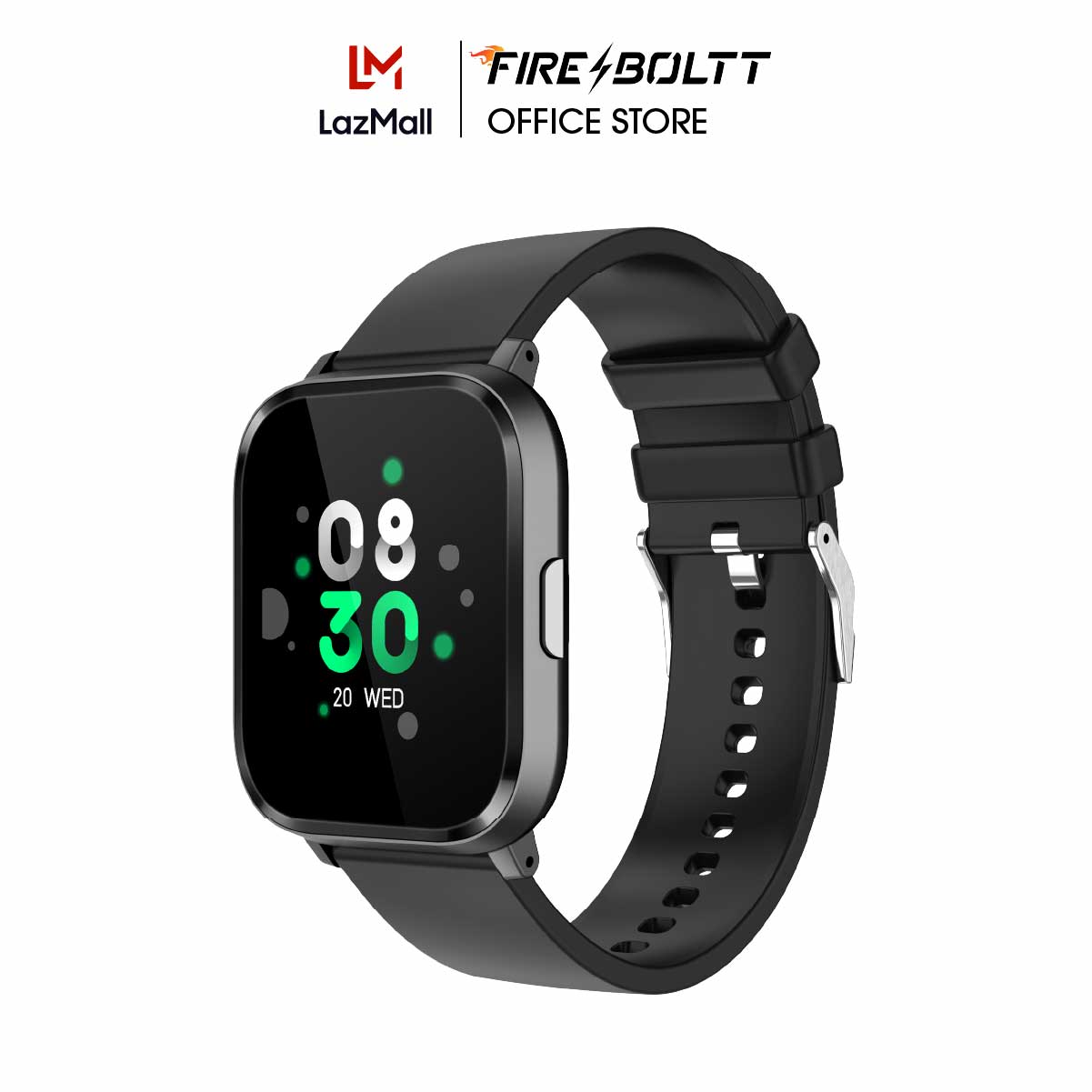 Đồng hồ thông minh FireBoltt Ninja 2 - Hãng phân phối chính thức | Chống nước | Thông báo | Đo nhịp tim, bước chân