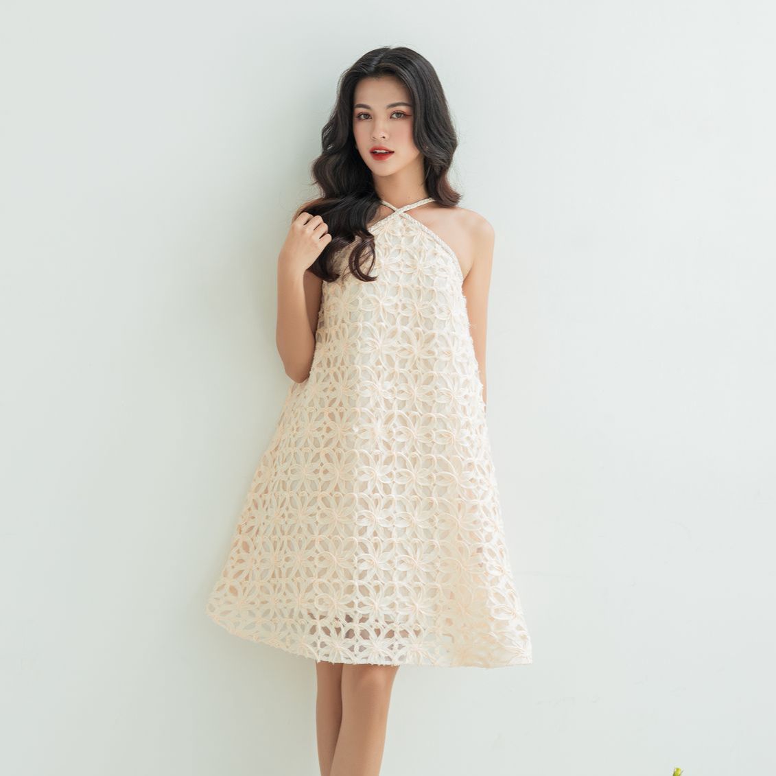 Olv - đầm aurora fleur dress