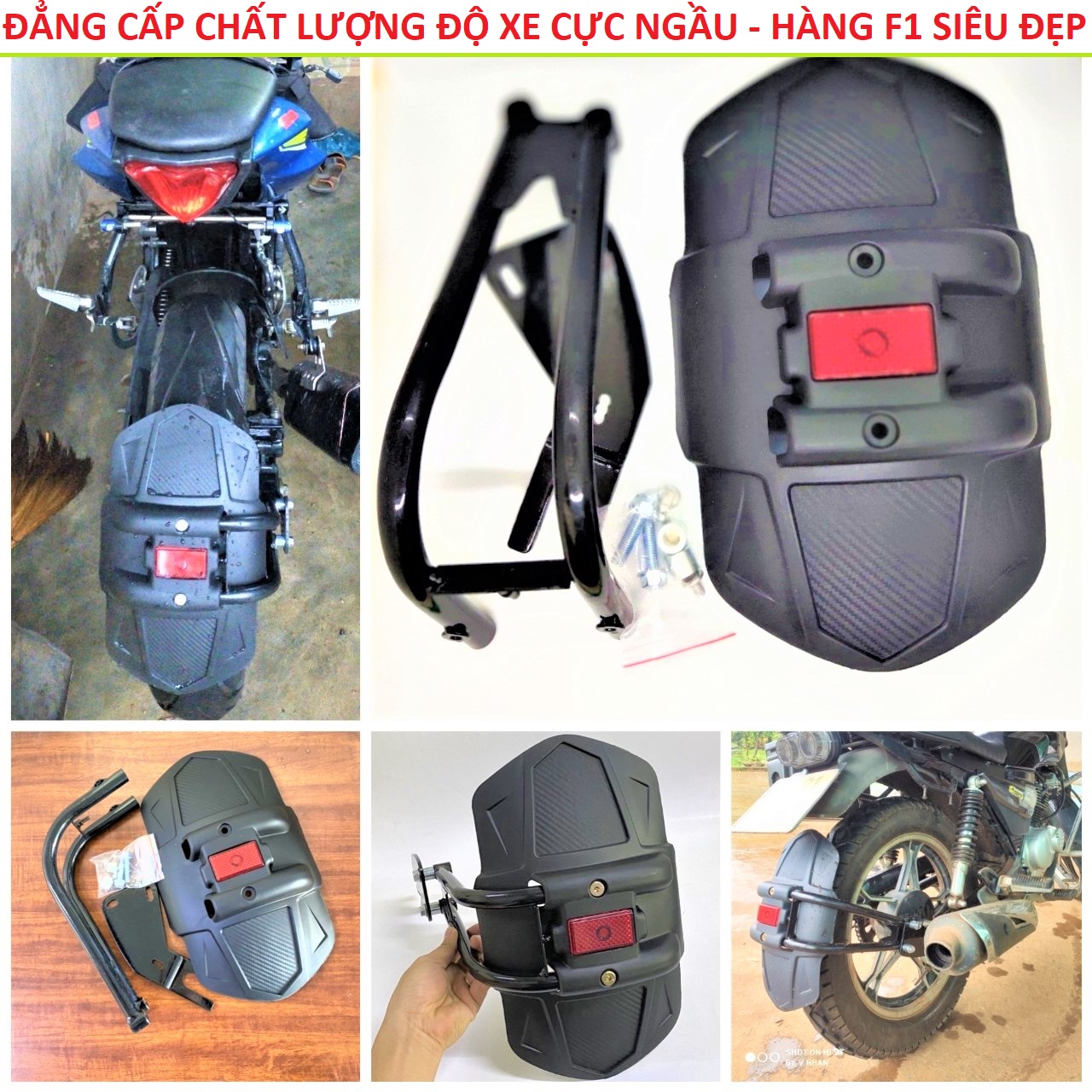 DÈ CHẮN BÙN SIÊU CẤP XP1 CỰC NGẦU ĐẬM CHẤT THE THAO LẮP CÁC LOẠI XE MÁY , PHỤ KIỆN ĐỒ CHƠI XE MÁY