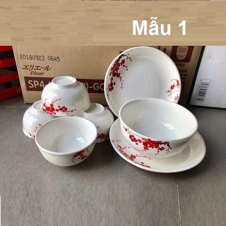 Bộ chén tô dĩa sứ - tô chén