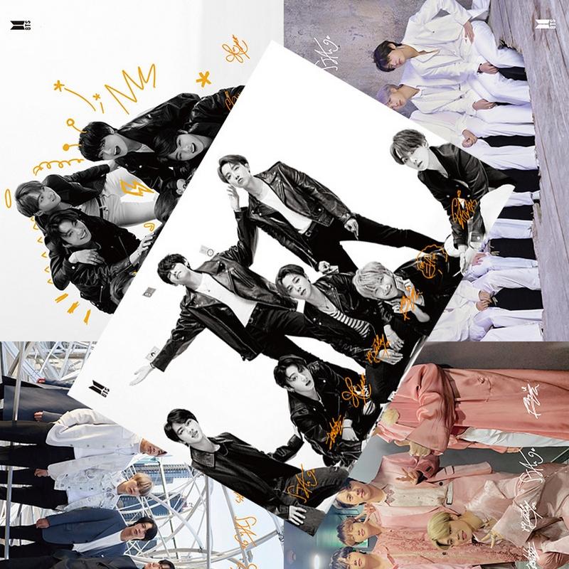 Poster BTS MAP OF THE SOUL : 7 ON 8 tấm A3 tranh treo in idols Hàn Quốc quà tặng độc đáo