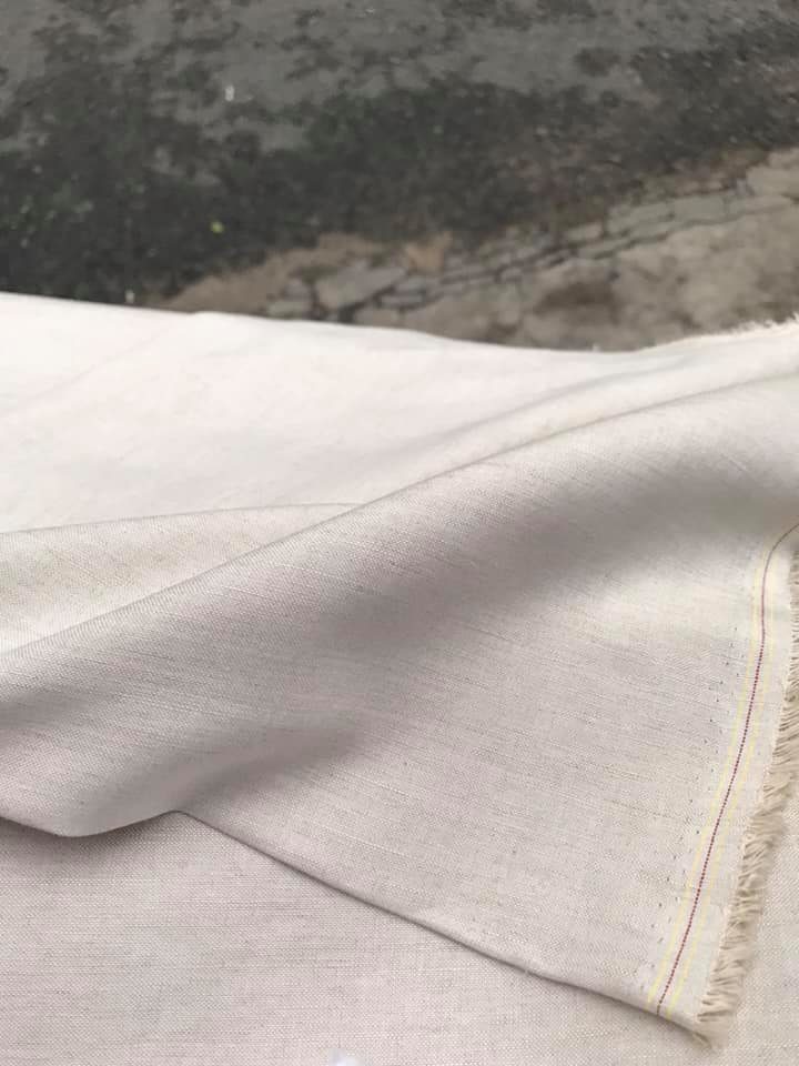 vải linen ướt be muối tiêu!