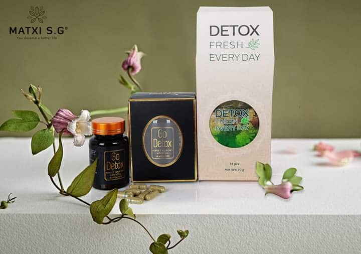 Combo go detox mẫu mới nhất tặng kèm thước dây