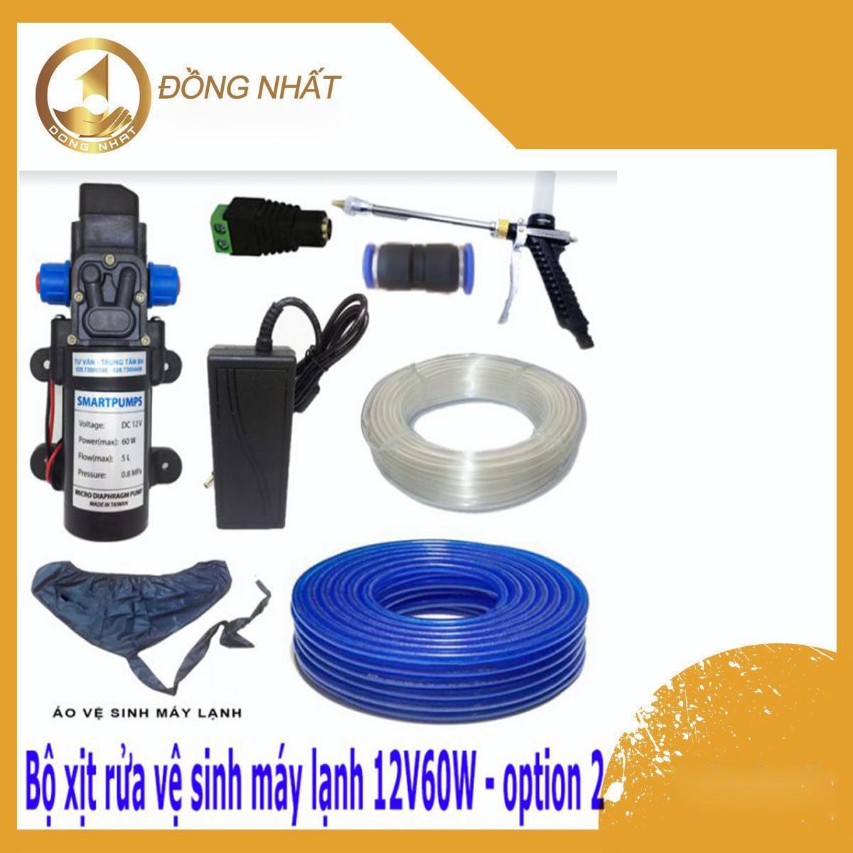 [XÃ TỒN]Bộ xịt rửa xe vệ sinh máy lạnh 12V 60W Option 2,bơm nước mini, bơm nước tưới cây,bơm nước rửa xe, bơm nước tăng áp mini, bơm nước áp lực, bơm nước cho máy giặt,bơm nước tưới rau,bơm nước tăng áp rửa xe, bơm nước tưới vườn