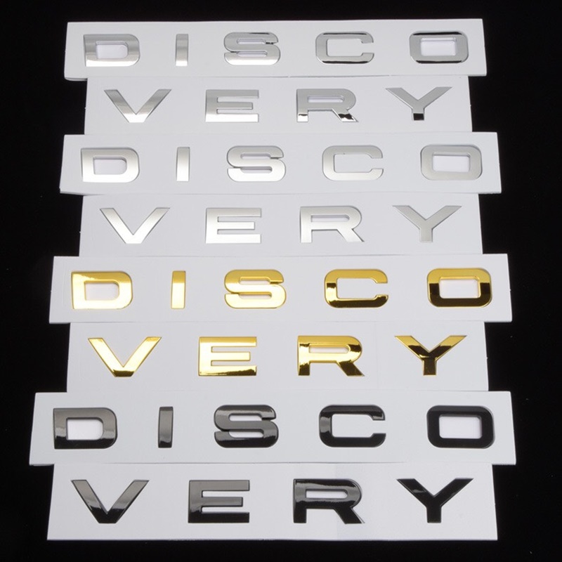 Tem dán trang trí ô tô decal dán discovery trang trí ô tô chữ nổi 3d discovery dán đầu xe capo