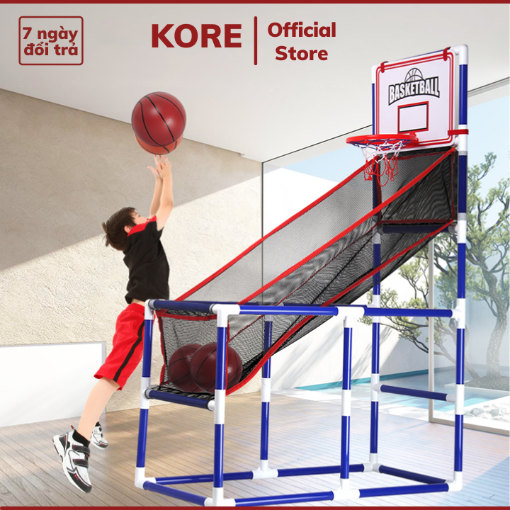 Nhà bóng rổ cho bé chơi, Bộ bóng rổ cho bé vận động, Đồ chơi bóng rổ cho bé