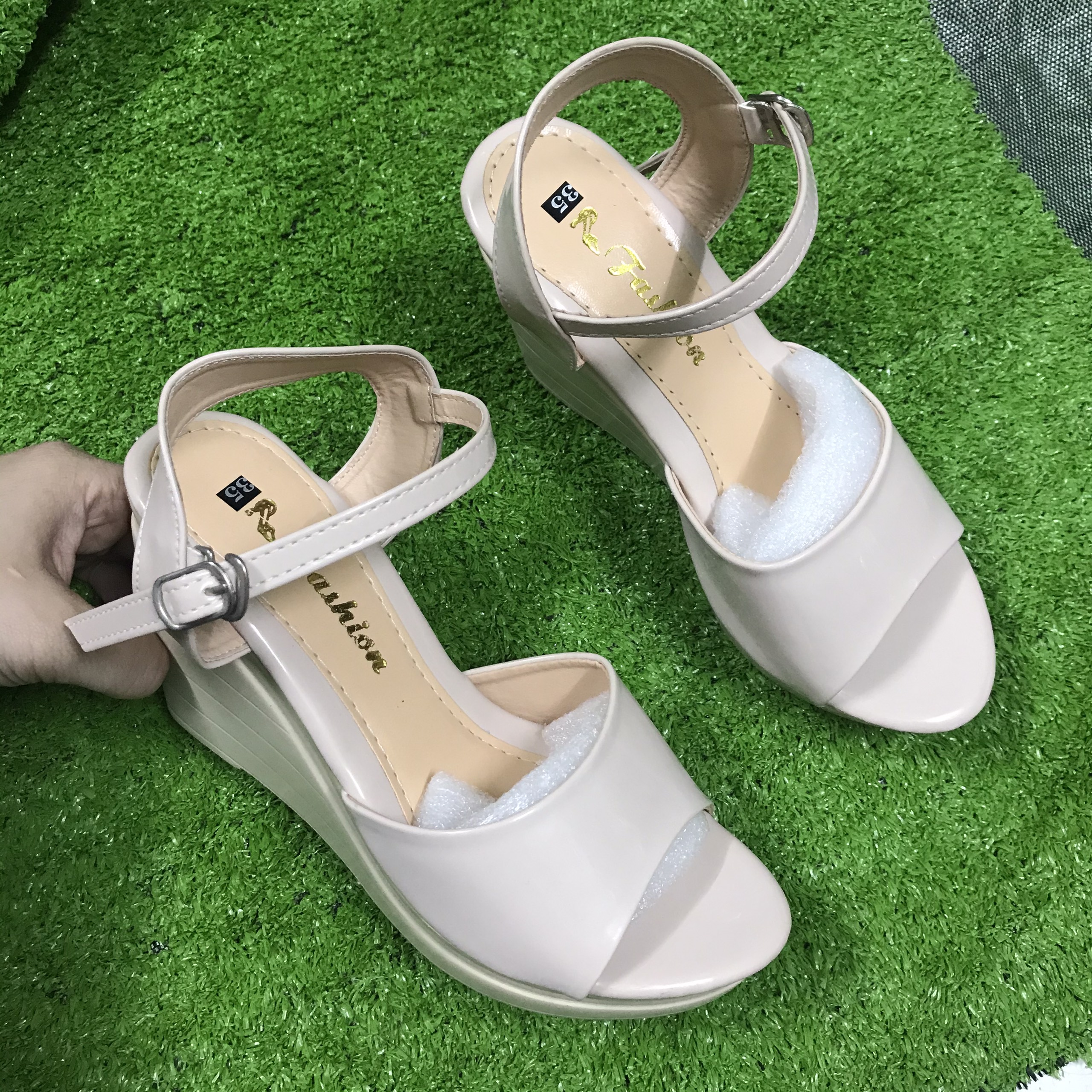 Giày xuồng 9p quai ngang MS38