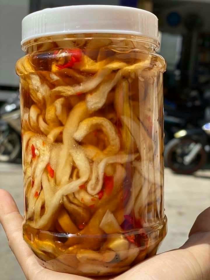🎯 củ cải ngâm nước tương tỏi ớt 500gr