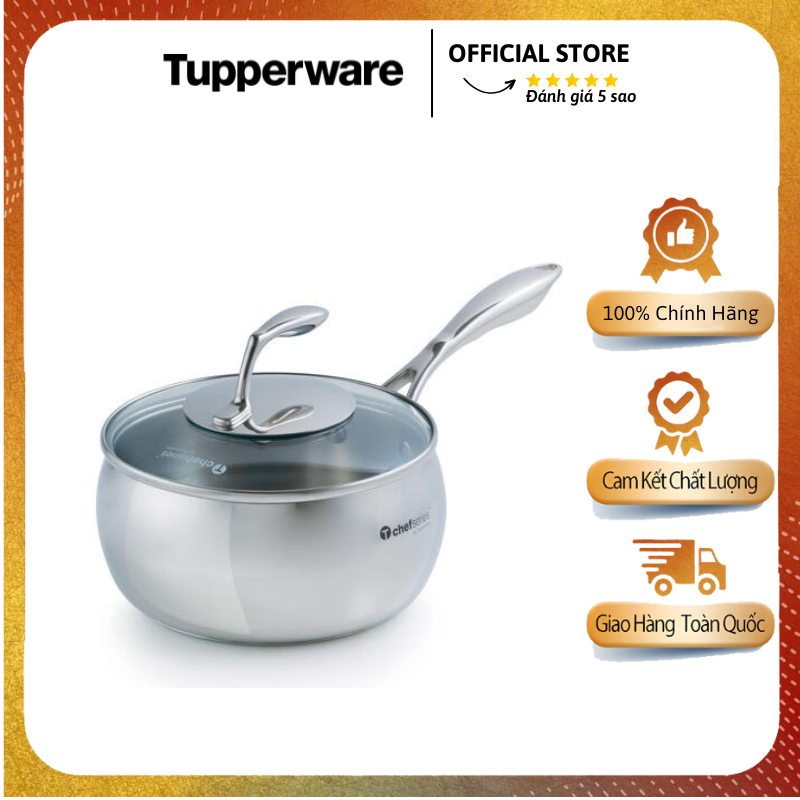 Nồi Tchef Series Saucepan 2.4 Lít Quánh Tupperware - Tupperware Mall Chợ Lớn