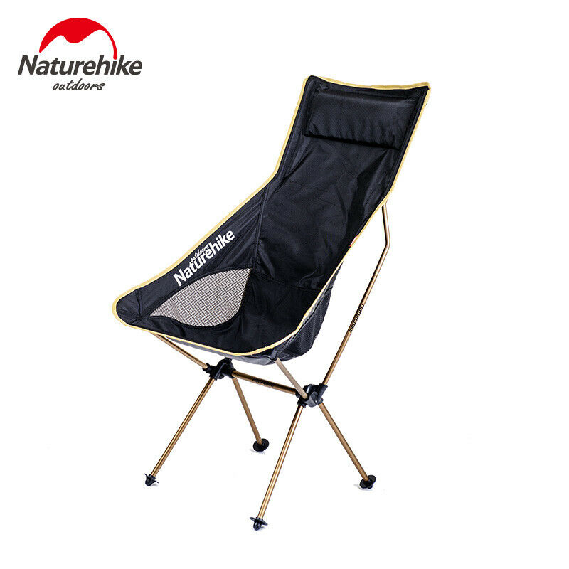 Ghế xếp du lịch cao cấp naturehike nh17y010-l / nh18y060-z - vàng champage / bạc