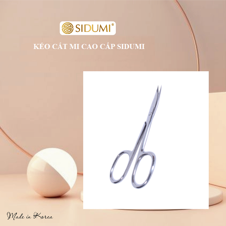 Kéo Cắt Mi Sidumi - Tỉa Lông Mày, Lông mi, Lông mũi