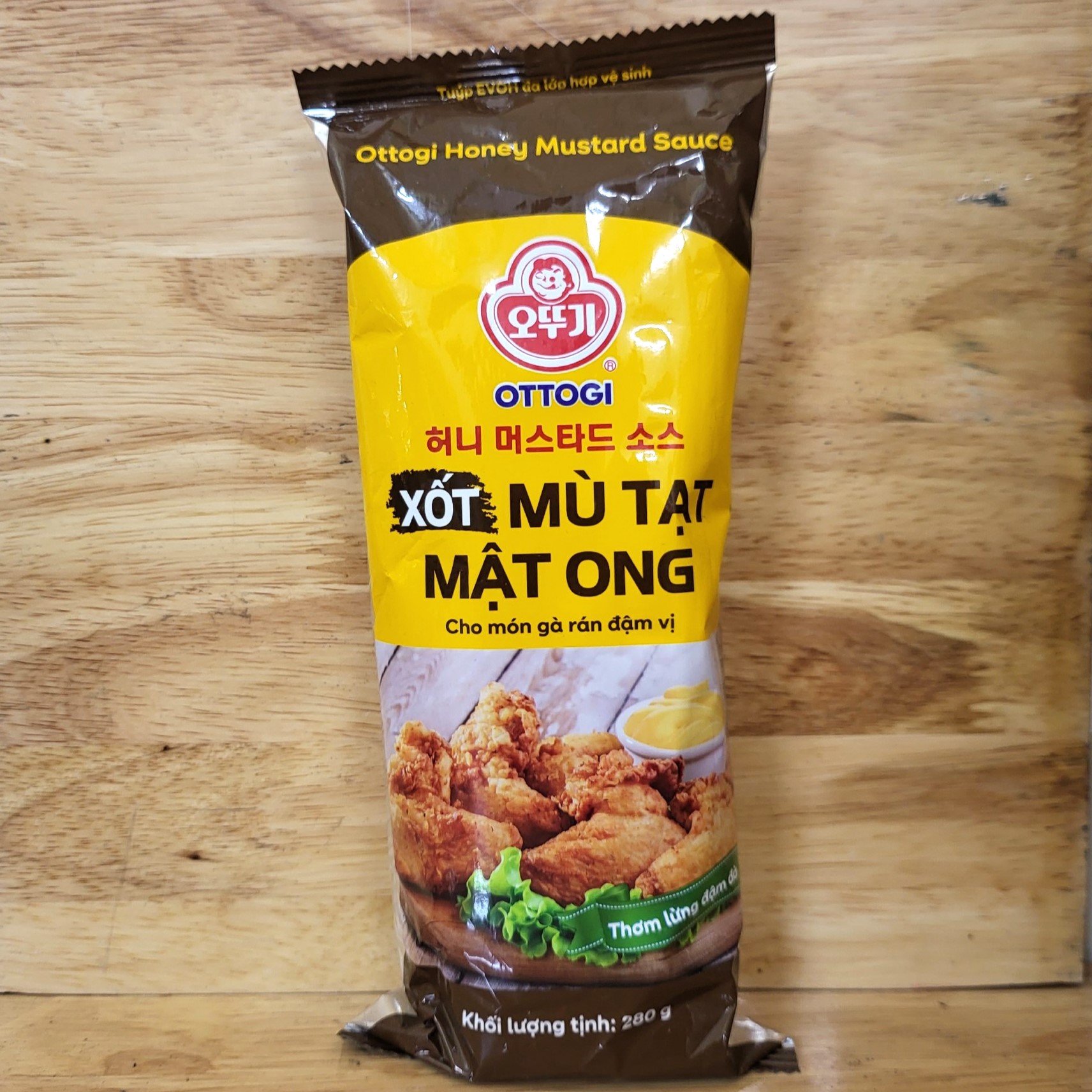 OTTOGI [chai 280g] SỐT MÙ TẠT MẬT ONG (cho món gà rán đậm vị) Honey Mustard Sauce