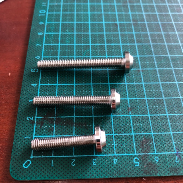 [HCM]Ốc inox đầu dù Prot! - (1 con) - 6li3 - 6li4 - 6li5