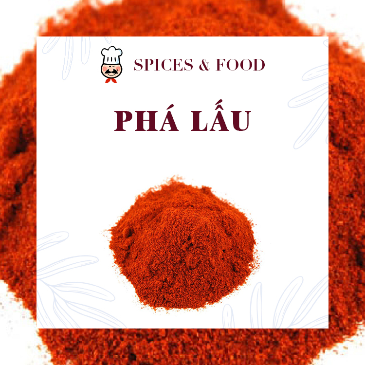 Gia vị phá lấu - bột phá lấu bò chuẩn vị đỏ thơm