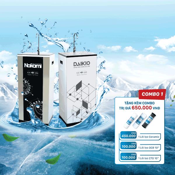 Máy lọc nước ro 7 cấp dkw-00007h siêu sạch siêu bền siêu tiết kiệm