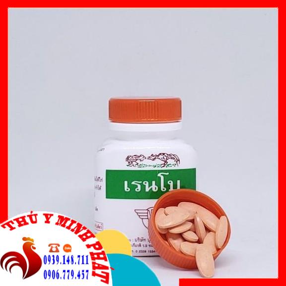 Rainbow th.uốc nuôi gà đá hủ 100 viên
