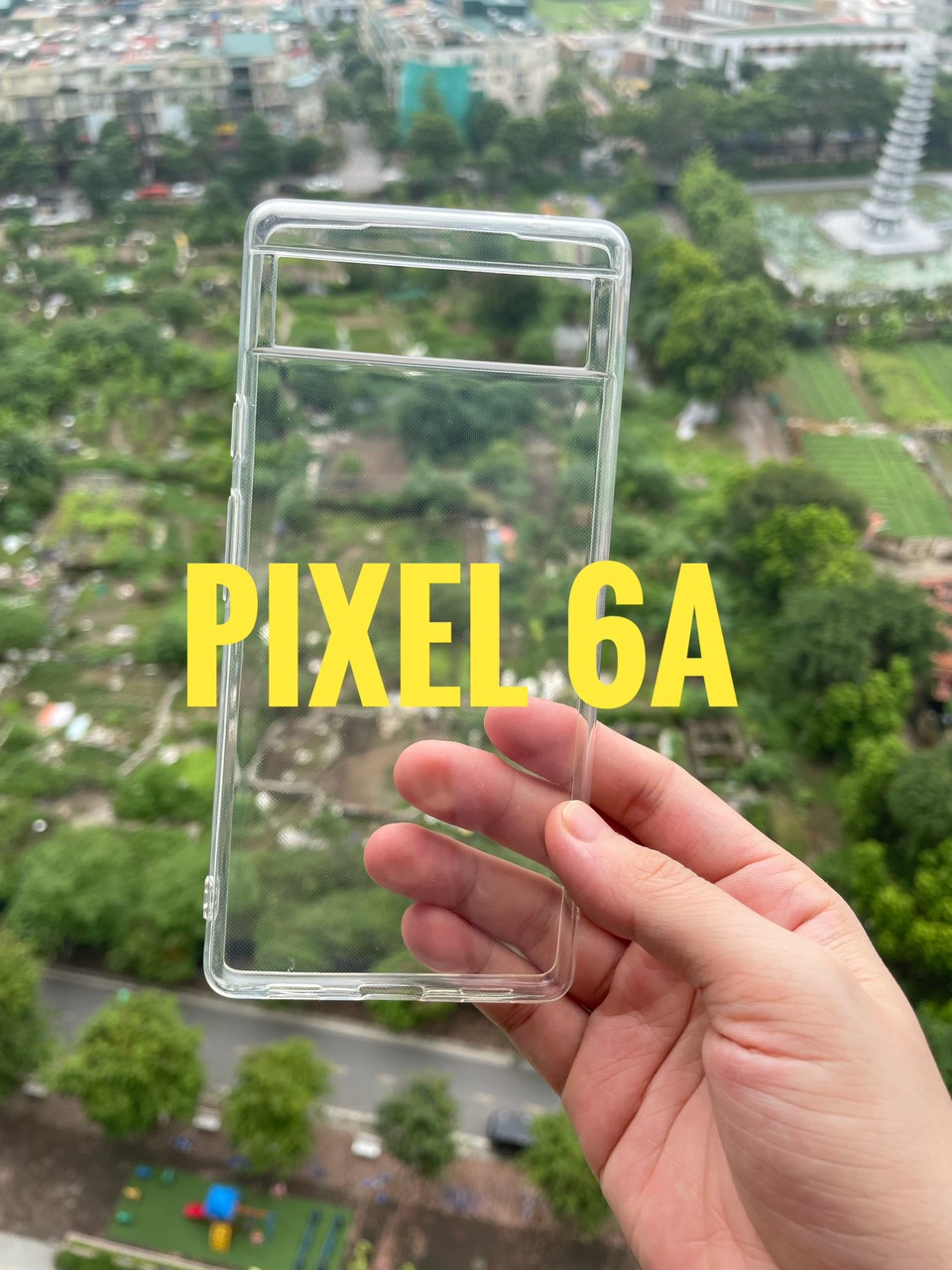 Ốp lưng Google Pixel 6A - Silicon hãng Gor trong suốt